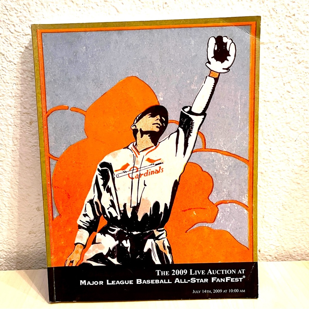 Major League Baseball All-Star Fan-Fest Live Auction Catalogue. Book.